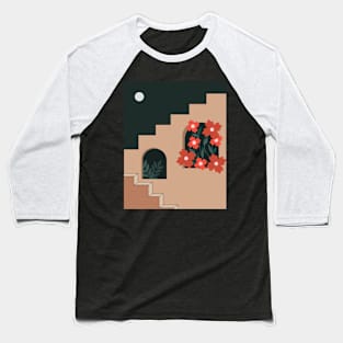 boho abstract art , wall art Baseball T-Shirt